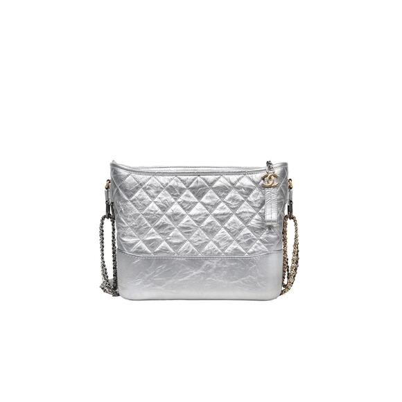 CHANEL Silver Gabrielle Hobo Bag A-A36127 - Picture 1 of 1
